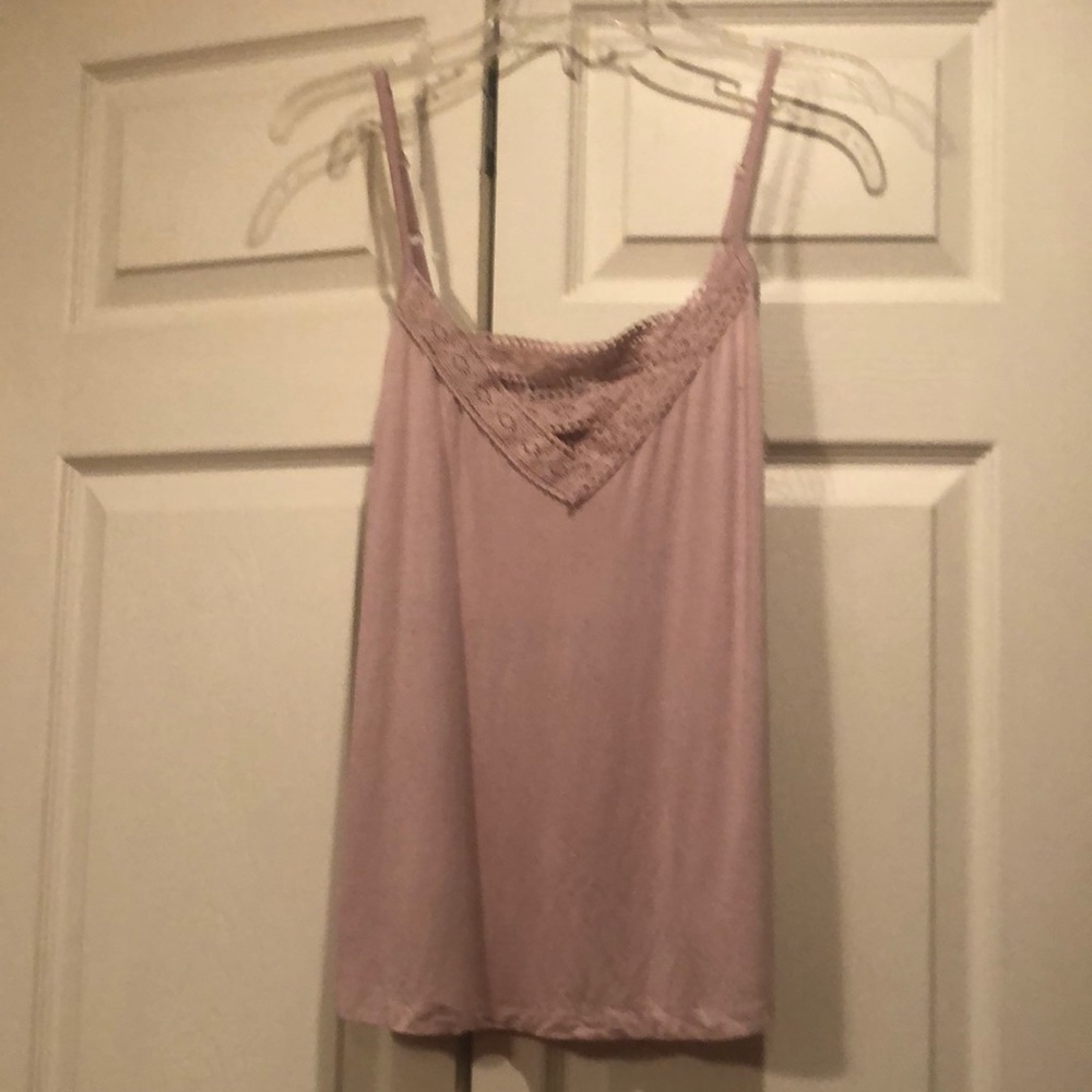 Maurice’s -24/7 - Small Blush Camisole with Cotton Lace at Neckline